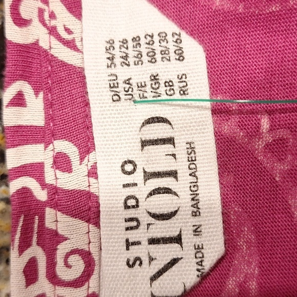 l womens Studio Untold casual stretch short sleeve top 22/24 - Picture 3 of 5